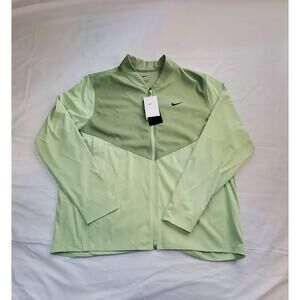 Nike Size XXL Tour Essential Golf Jacket Water-Repellent Green DV1663-343 Ca6